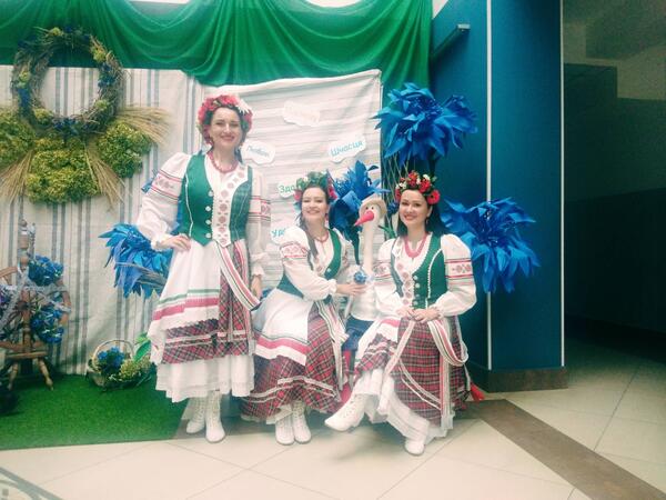 Ансамбль «Лiлея» на праздничном концерте, приуроченному Дню учителя